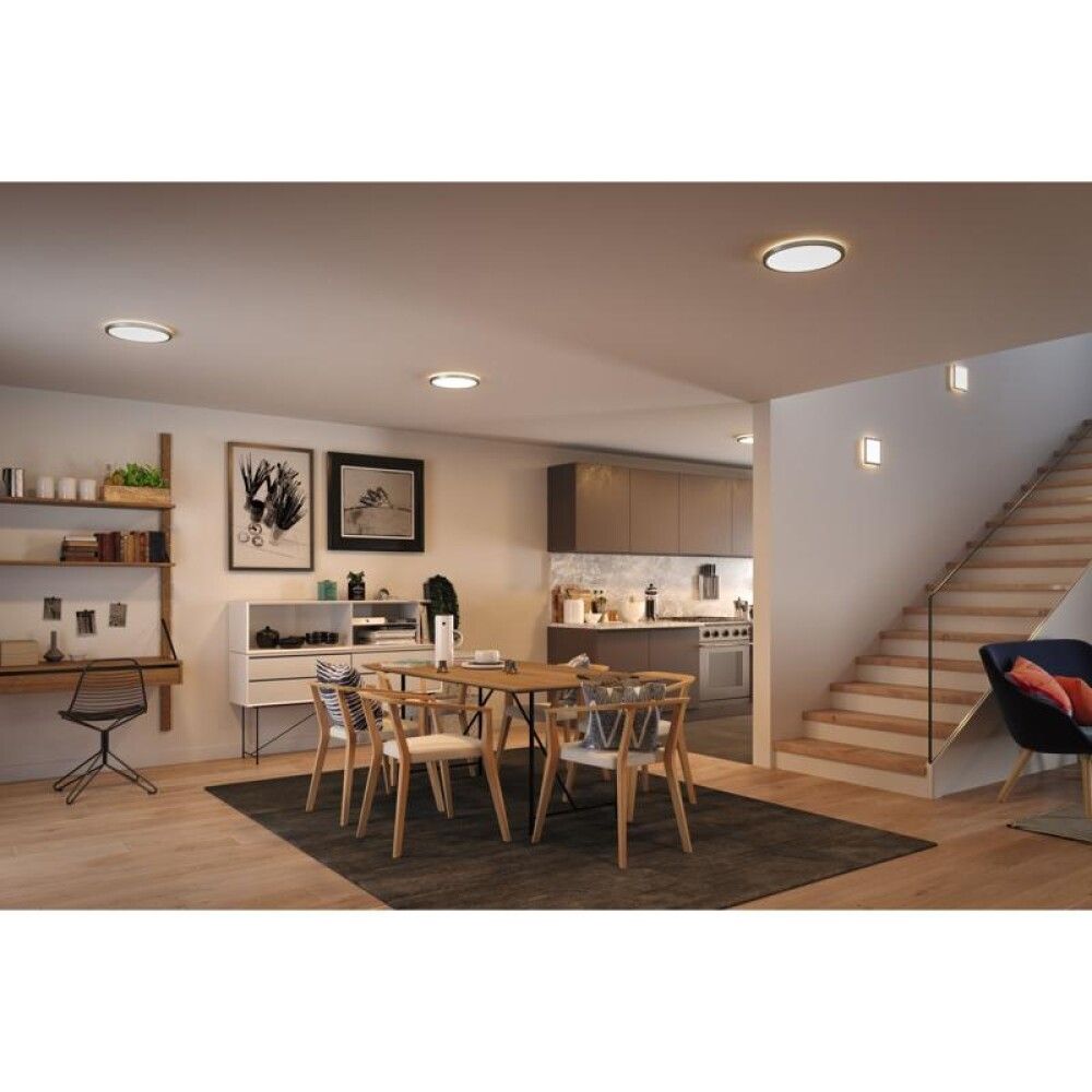 Kúpull LED 11,2W Atria Ø19cm 3000K króm