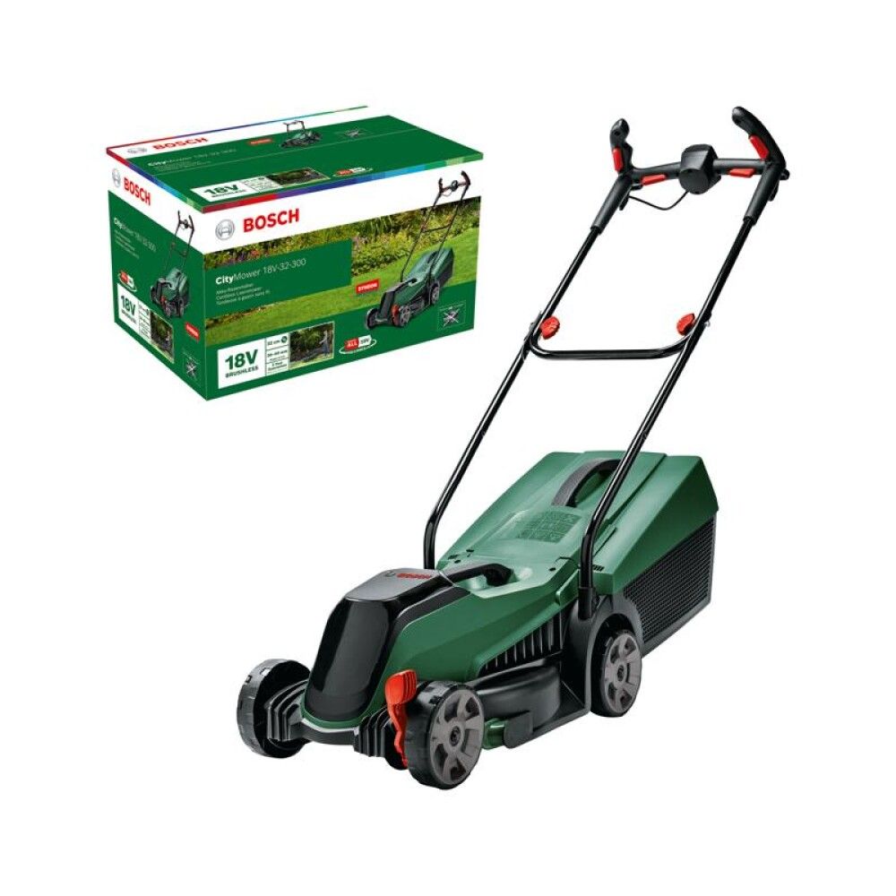 Sláttuvél 18V 32cm Bosch CityMower 18V-32-300 án rafhlöðu