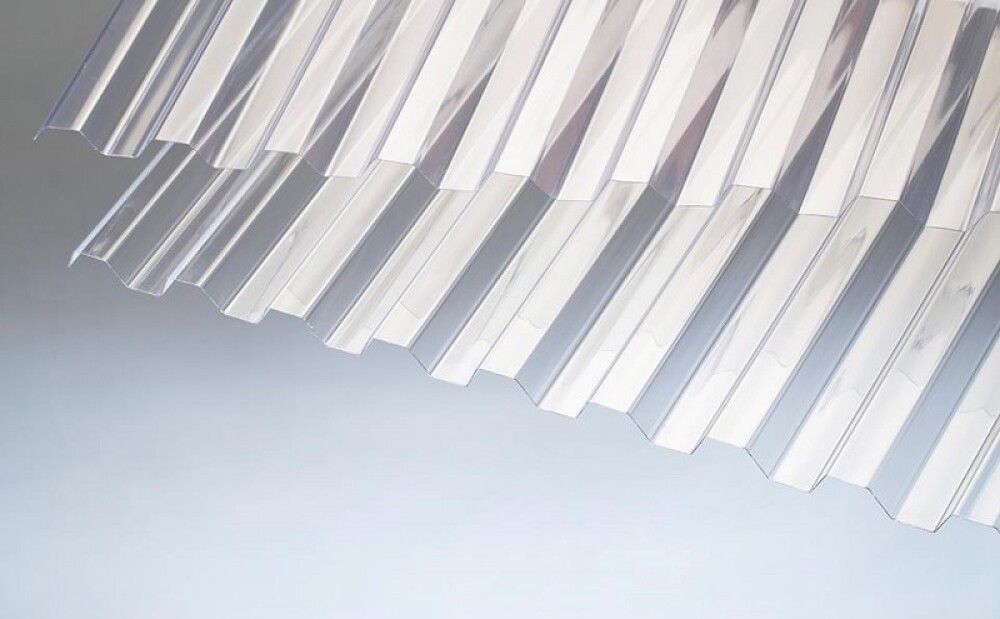 Báruplast PVC glært 2440x1115mm Rias