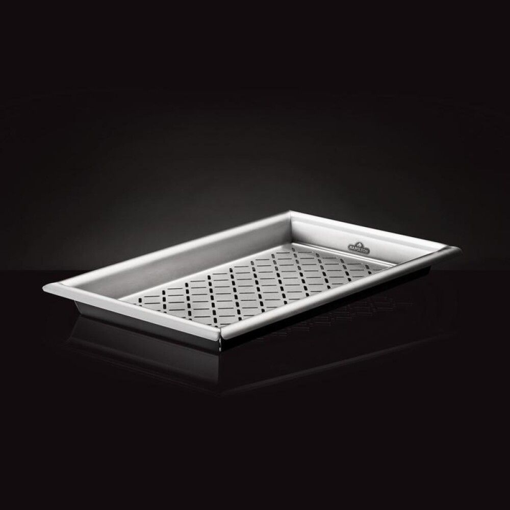 Grillbakki ryðfrítt stál 46x30cm Napoleon