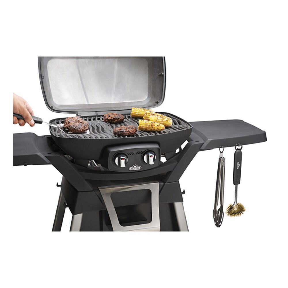 Áhaldasett spaði, töng og bursti Napoleon