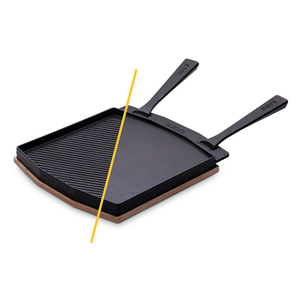 Steypujárnspanna Ooni dual-sided grizzler