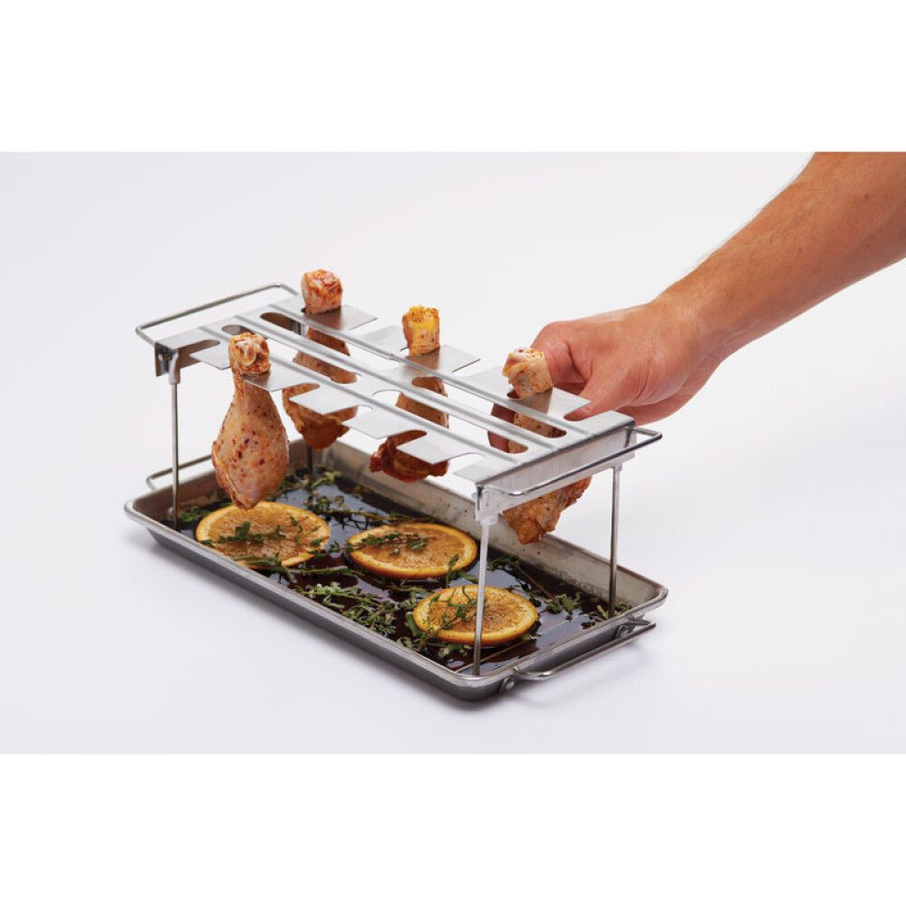 Grillbakki fyrir kjúkling Broilking