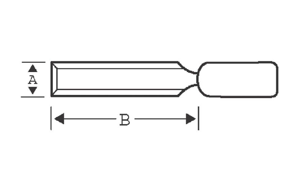 Sporjárn 12 mm Bahco