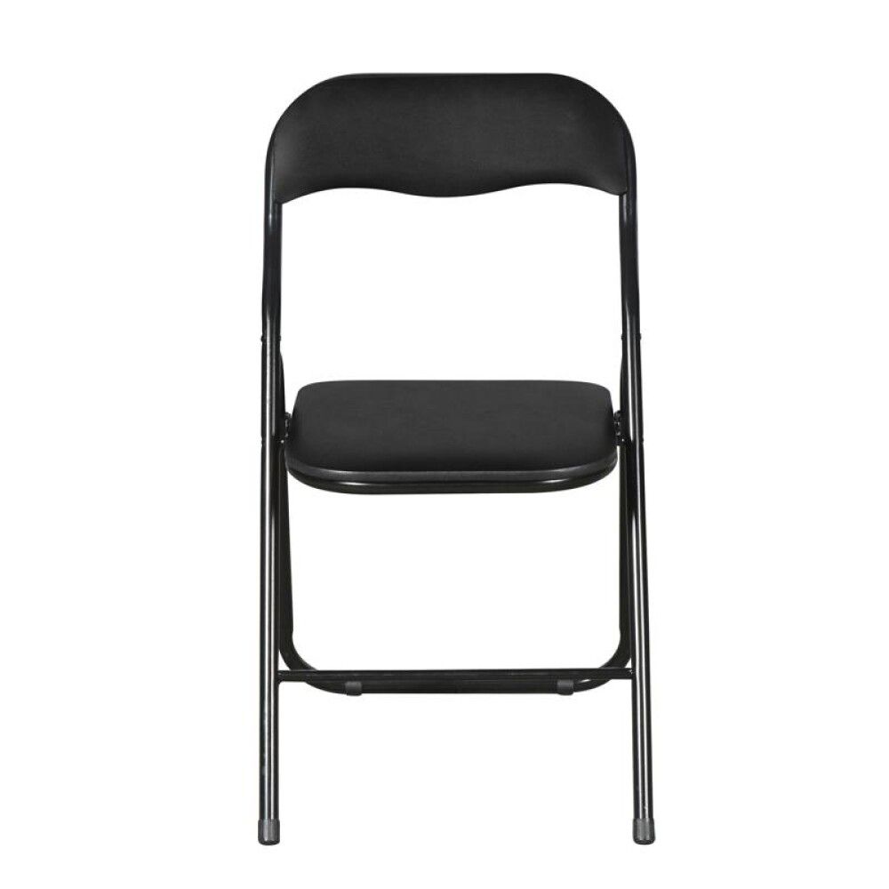 Klappstóll með sessu Schou svartur