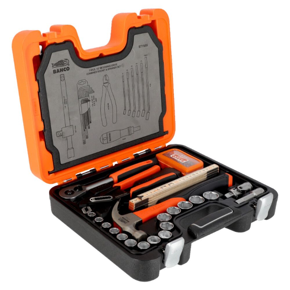 Verkfærataska 71 hlutir Bacho