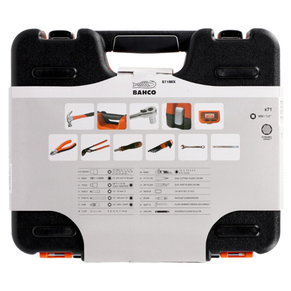 Verkfærataska 71 hlutir Bacho