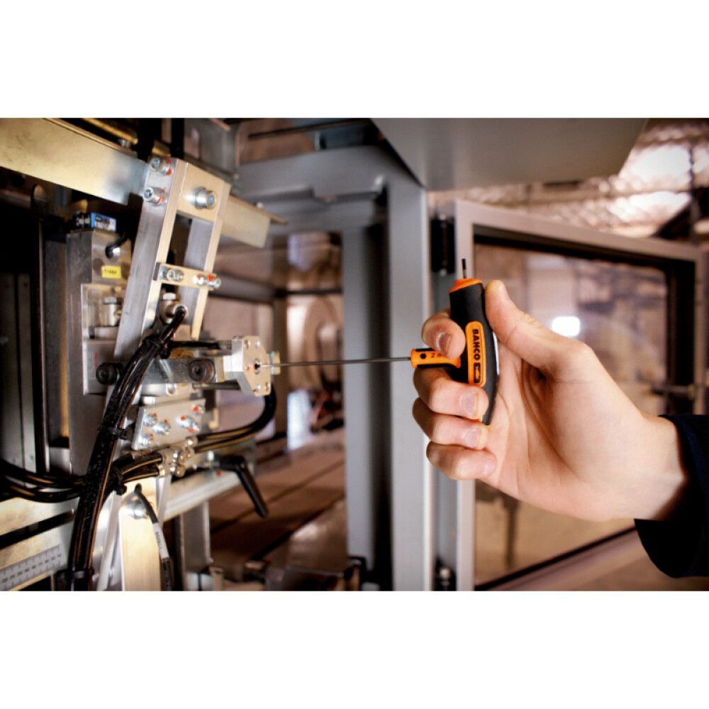 Skrúfjárn T grip 3,4,5,6,8 &10 mm Bacho