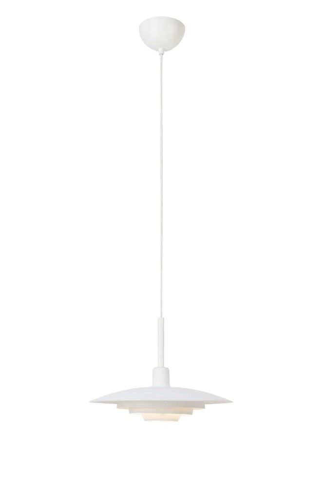 Loftljós E27 Piny Ø35cm Markslöjd hvítur