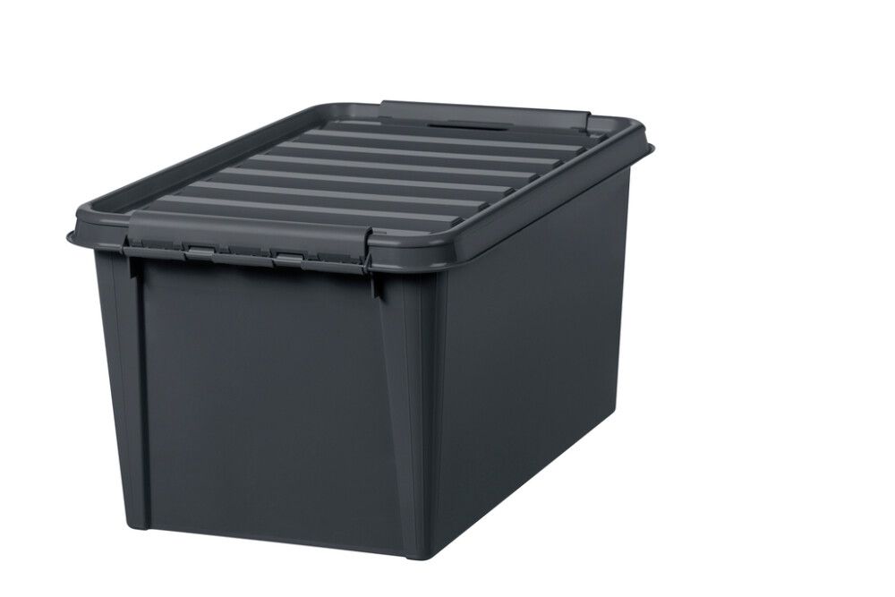 Plastkassi með loki 47L SmartStore Pro 45 grár