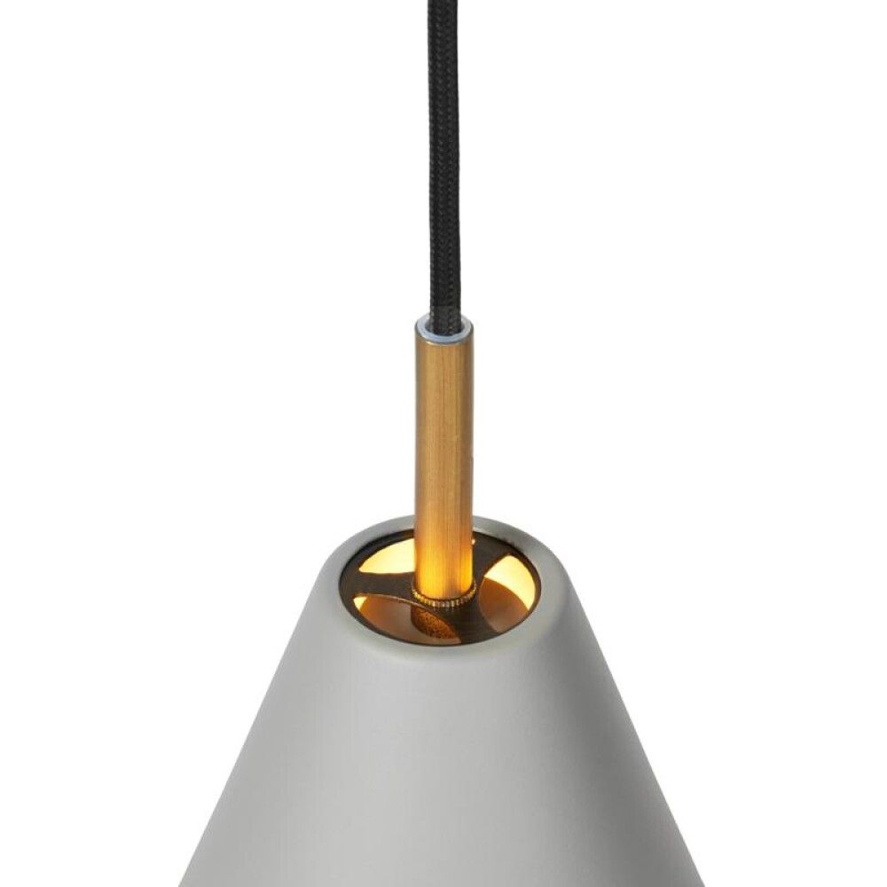 Hangandi ljós GU10 Hygge Ø12 grátt