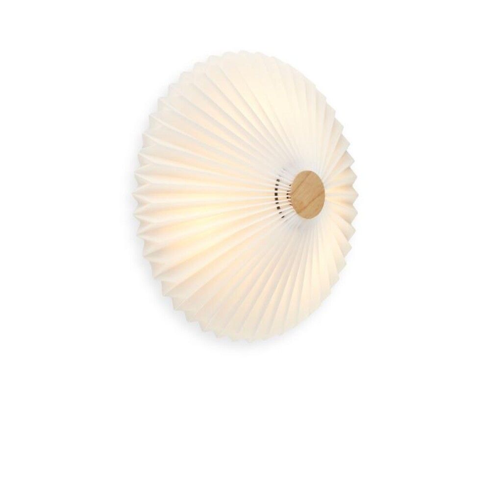 Kúpull E27 Paris Ø40 cm hvítt/messing