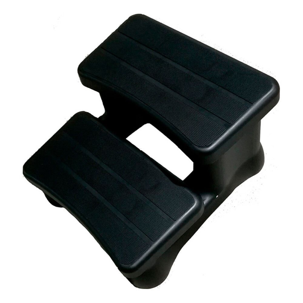 Trappa 2 þrep Denform svört