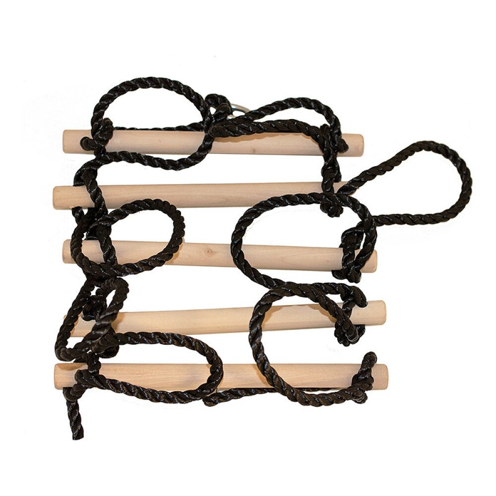 Klifurstigi Nordic Play 5 stig svart reypi