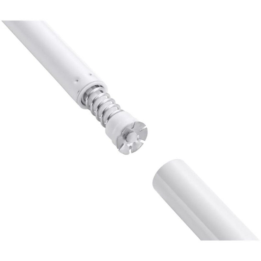 Þrýstistöng fyrir sturtuhengi 125-230 cm Diaqua hvítt