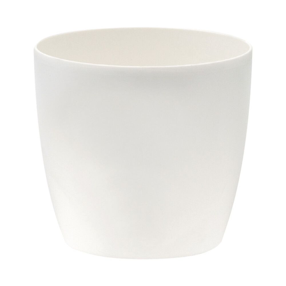 Blómapottur Brussels Round Ø30cm hvítur