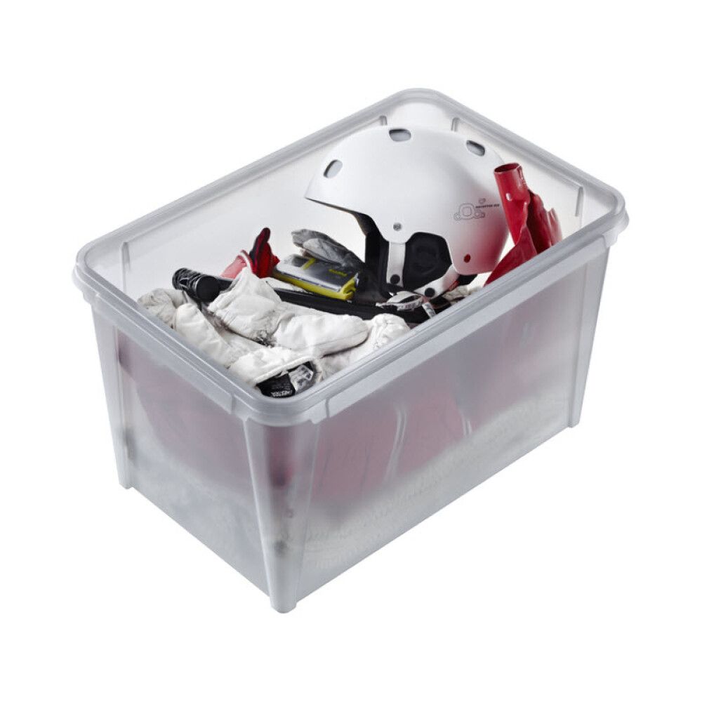 Plastkassi með loki 50L SmarStore Dry 45 grár