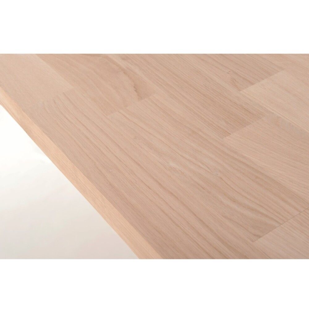 Borðplata 600x2250x40mm DLH eik sléttur fremri kantur