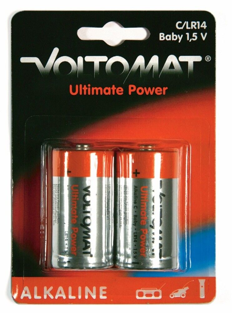 Rafhlaða C LR14 2stk