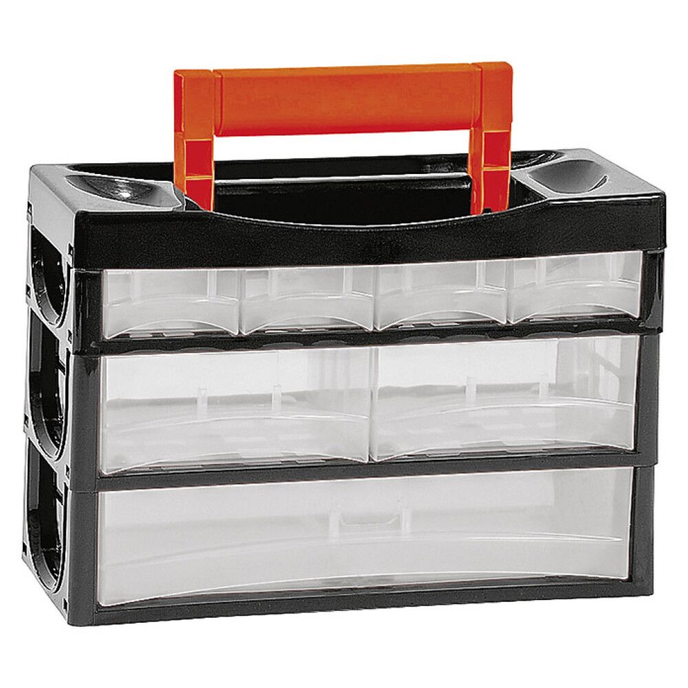 Skuffurekki 318x135x215mm með 7skúffum Wisent