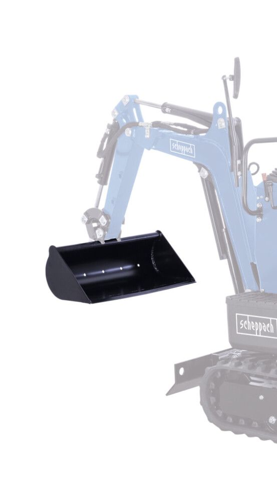 Skófla 70 cm fyrir smágröfu EXC815 Scheppach