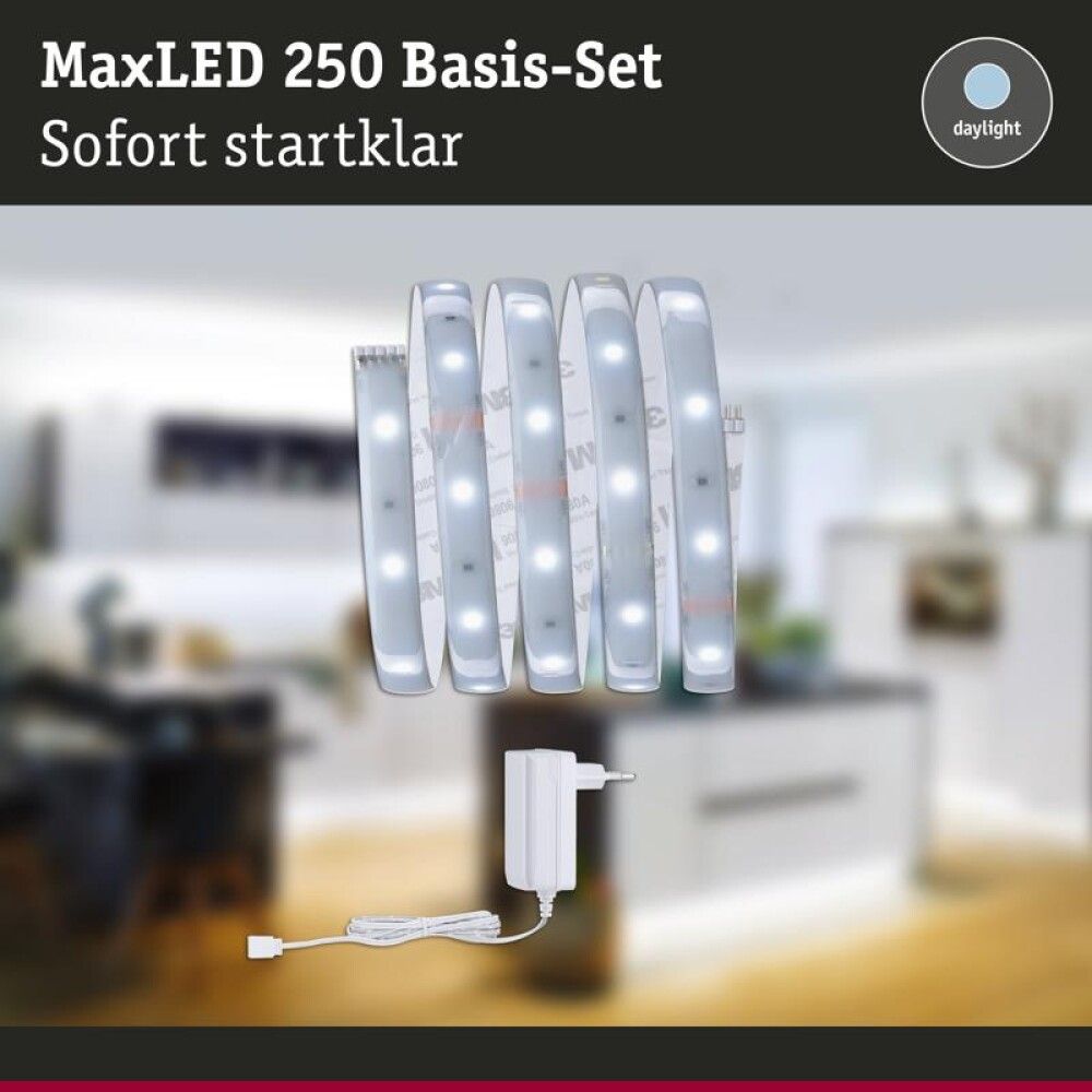 Ledborðasett 6W 1,5m Maxled 250 IP44 6500K