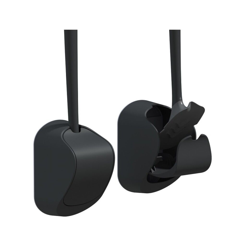 Klósettbursti veggfestur Sanimaid Paris svartur