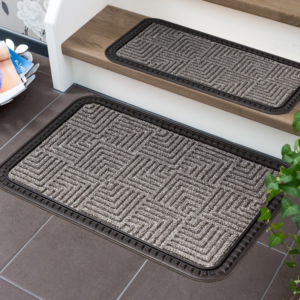 Dyramotta 80x50cm Border Star grá