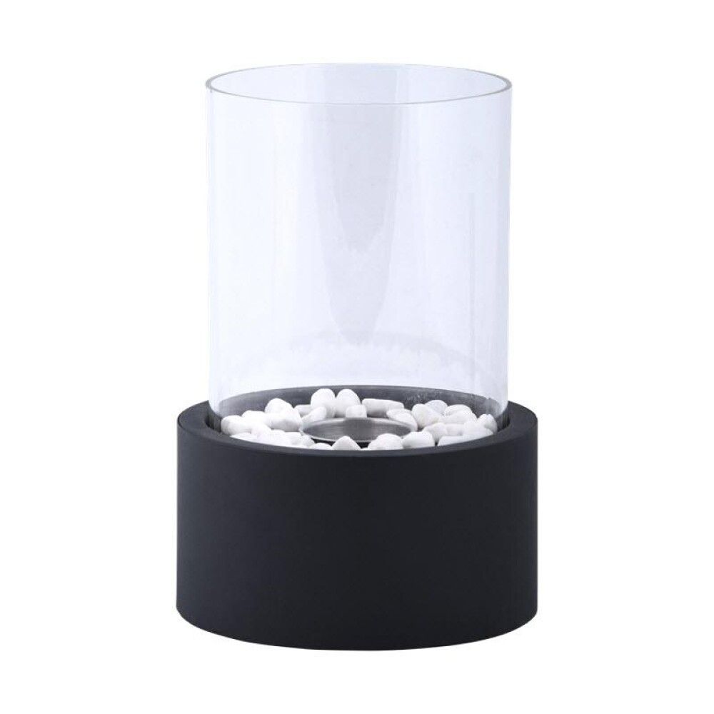 Eldstæði etanól málm/gler 27cm Garden Life