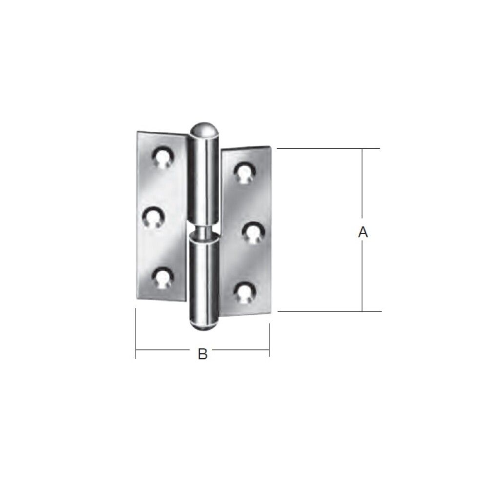 Löm 40x50mm Vormann ryðfrí 