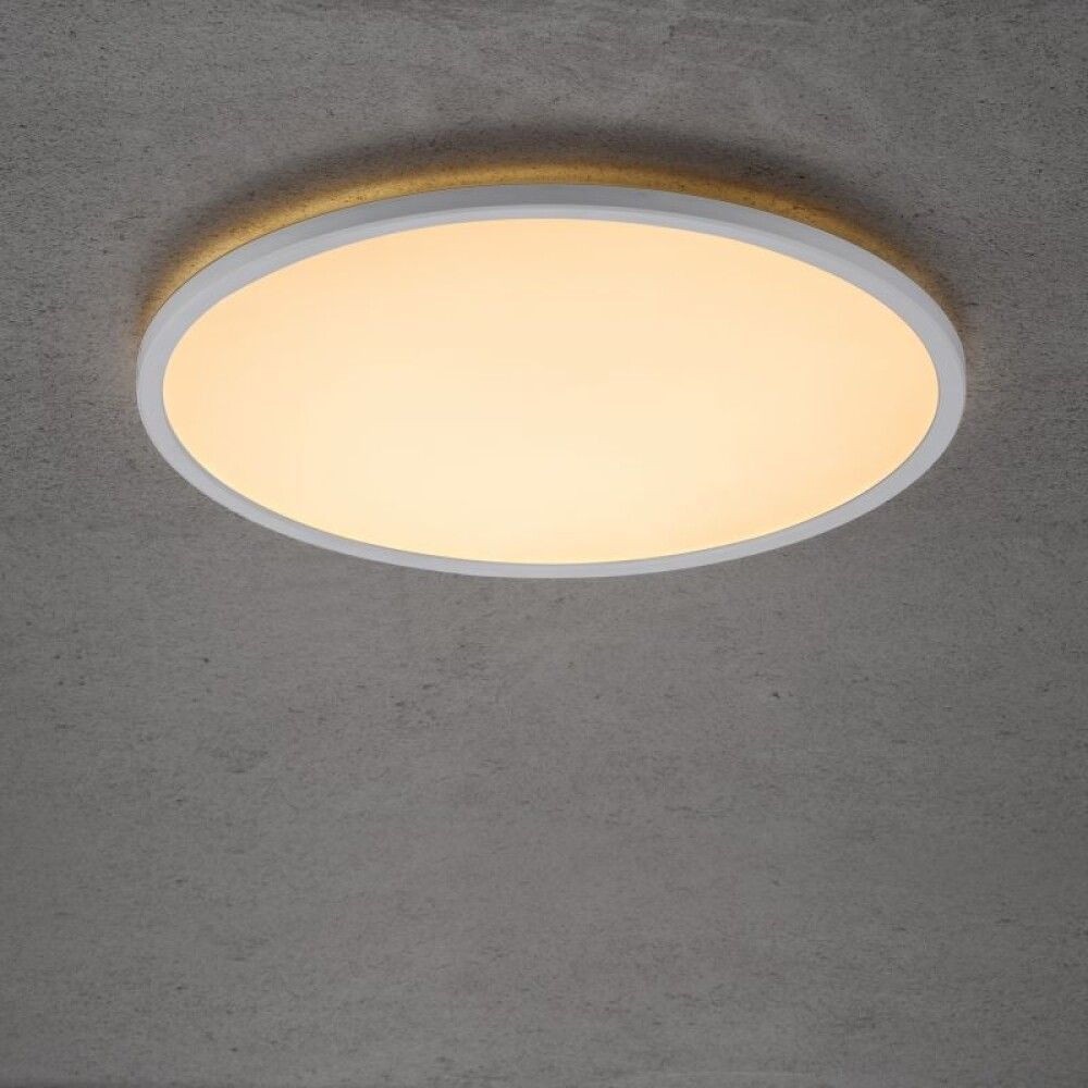 Kúpull LED Oja hvítur dimmanlegur 3000K Ø42,4 cm