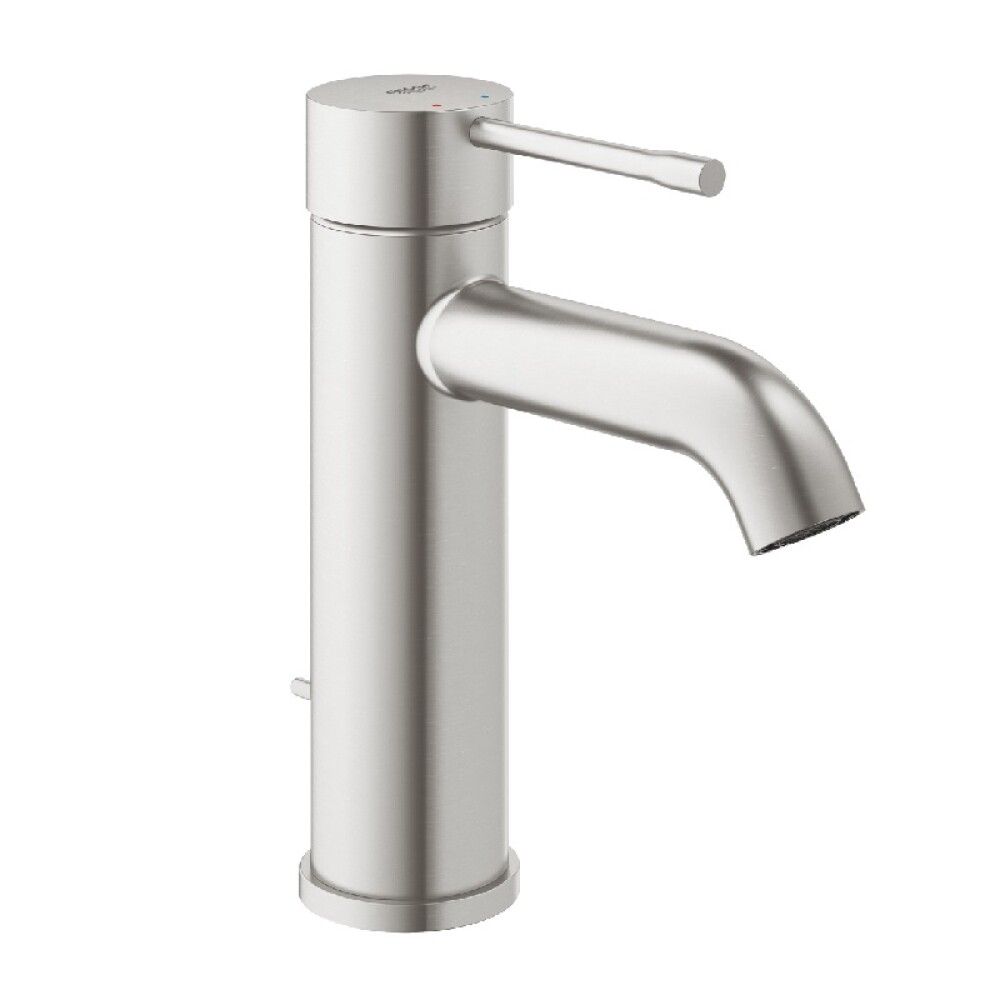 Handlaugartæki og botnventill Grohe Essence supersteel