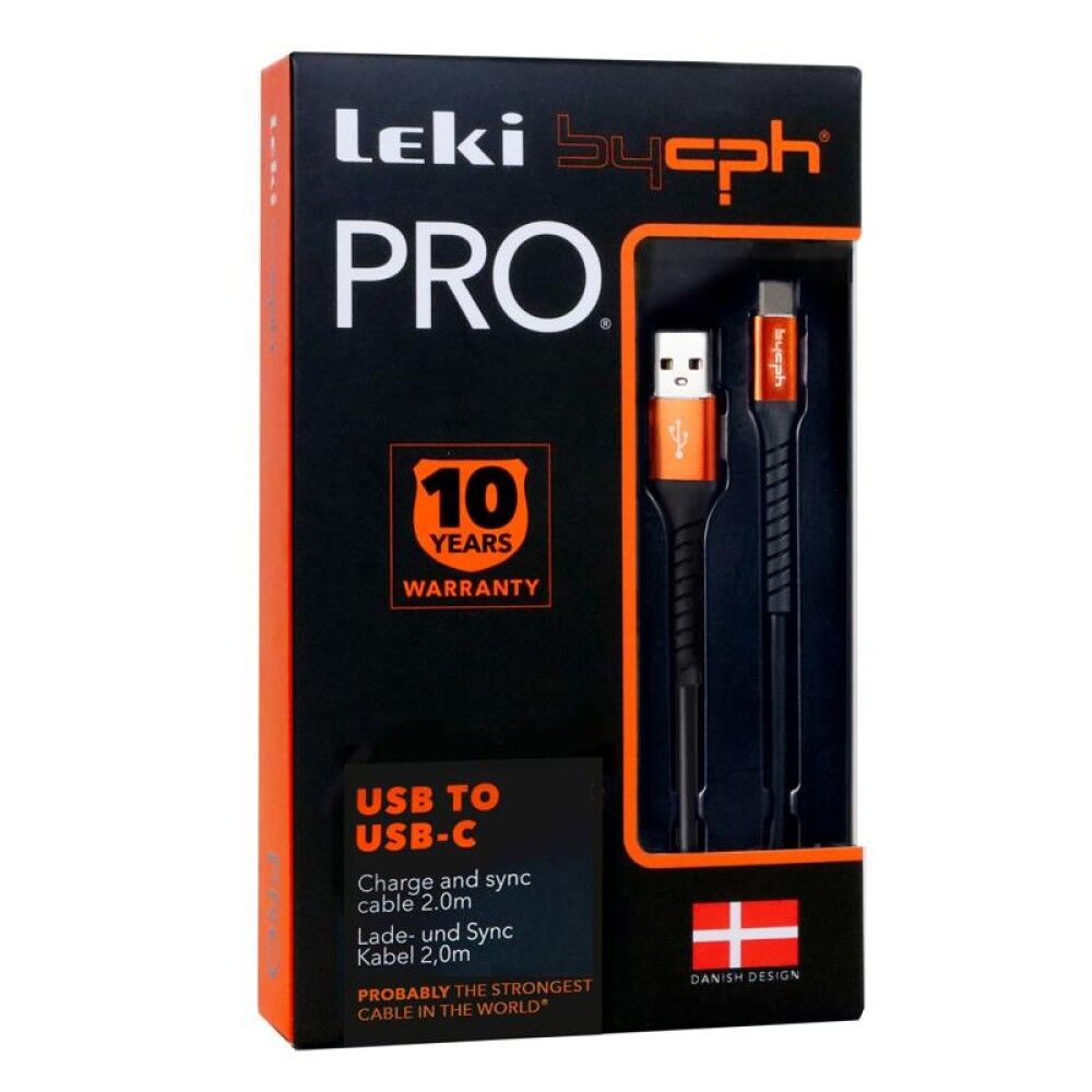 Hleðslusnúra USB USB-C Leki 1m