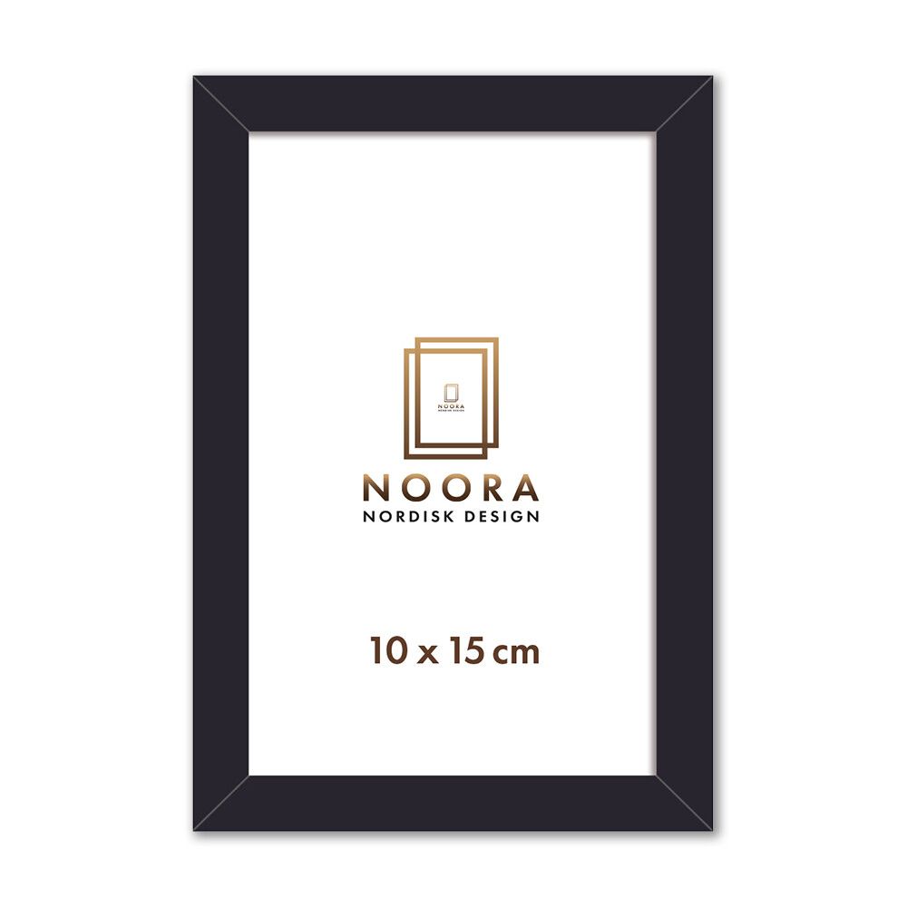 Myndarammi 10x15 cm Noora fura svartur