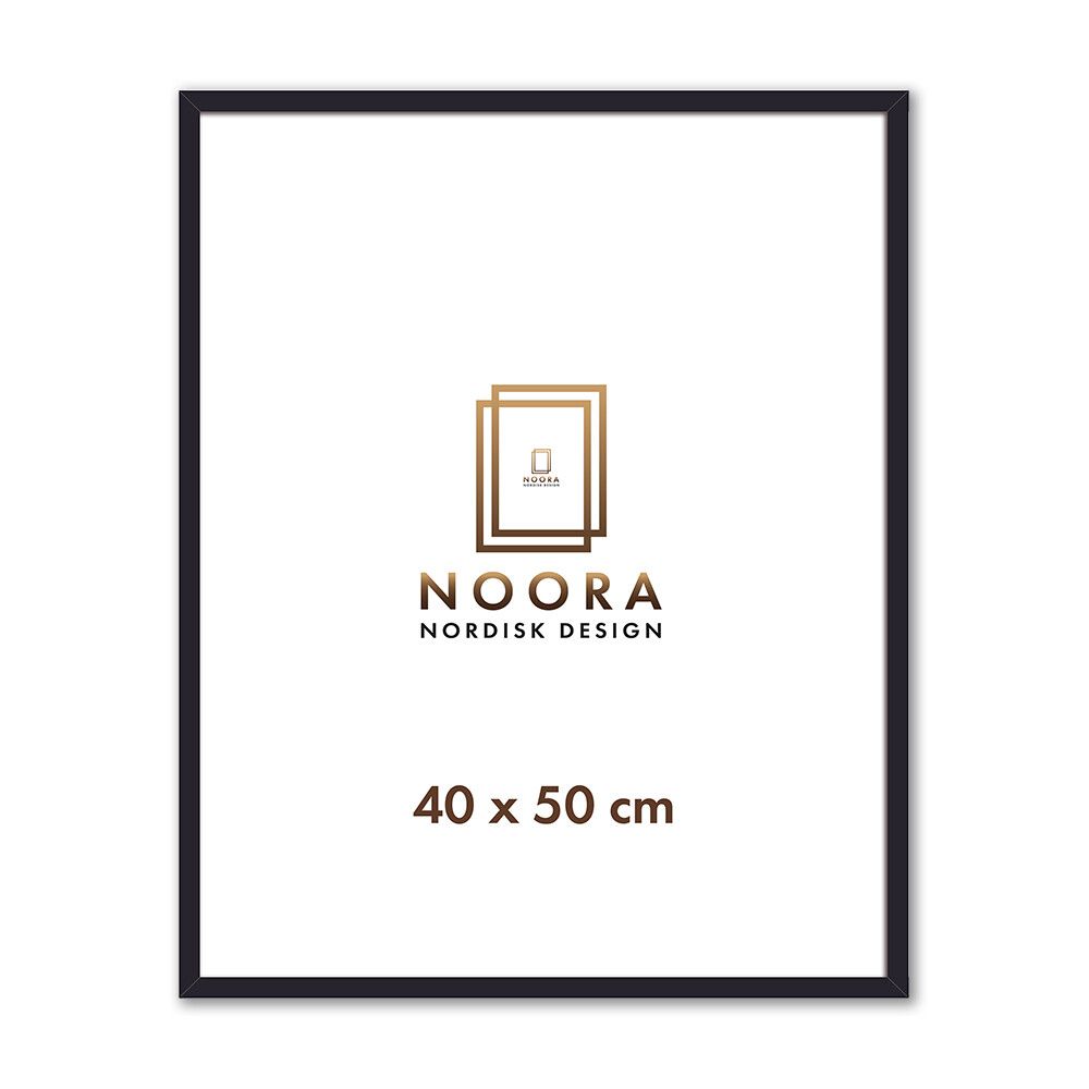 Myndarammi 40x50 cm Noora fura svartur