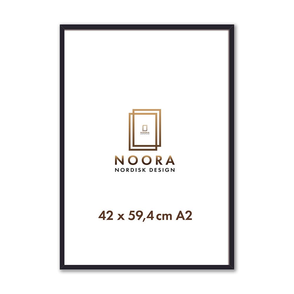 Myndarammi 42x59,4 cm Noora fura svartur