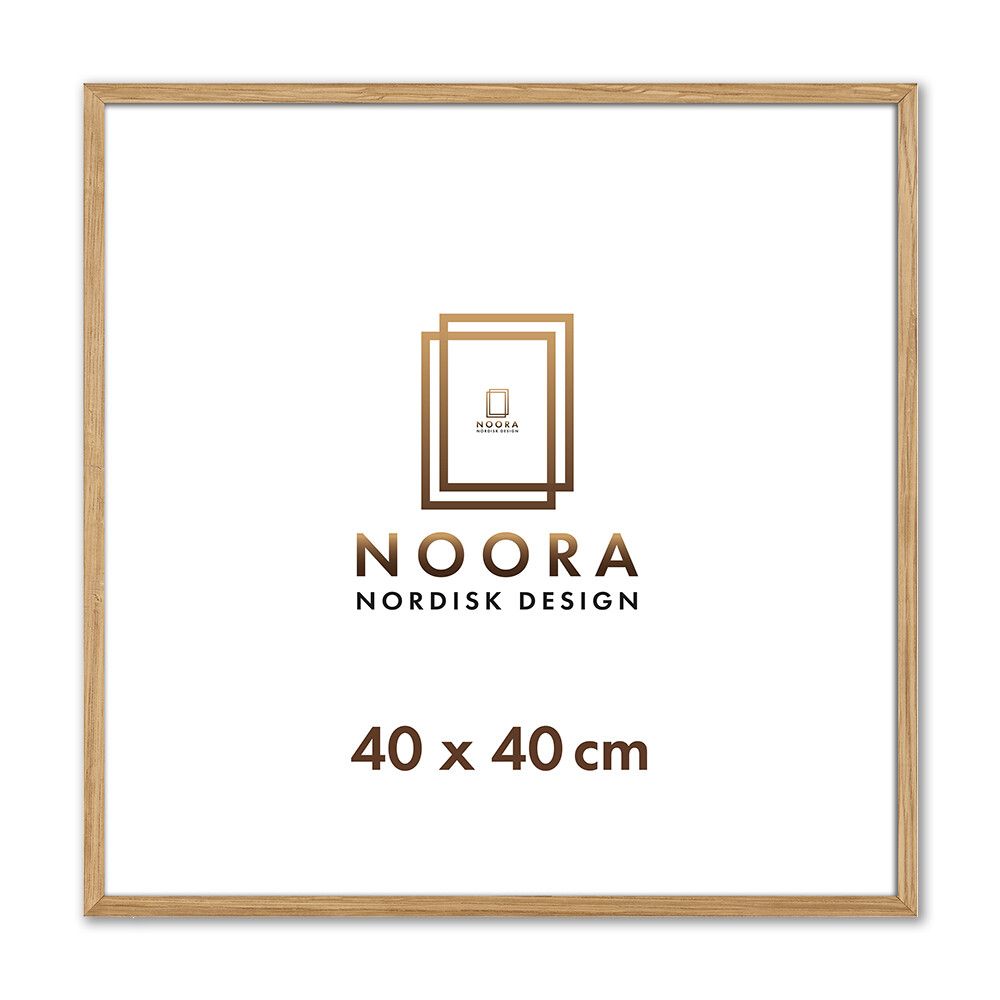 Myndarammi 40x40 cm Noora eik 