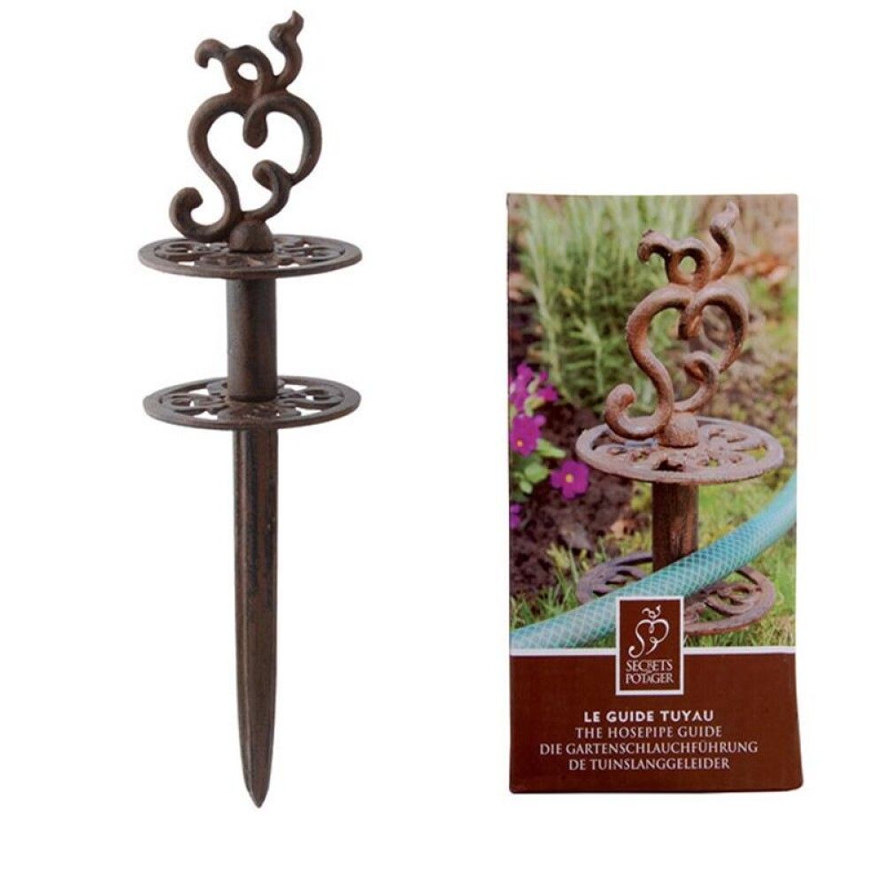 Slönguleiðari antík brúnn 31,6cm Esschert Design