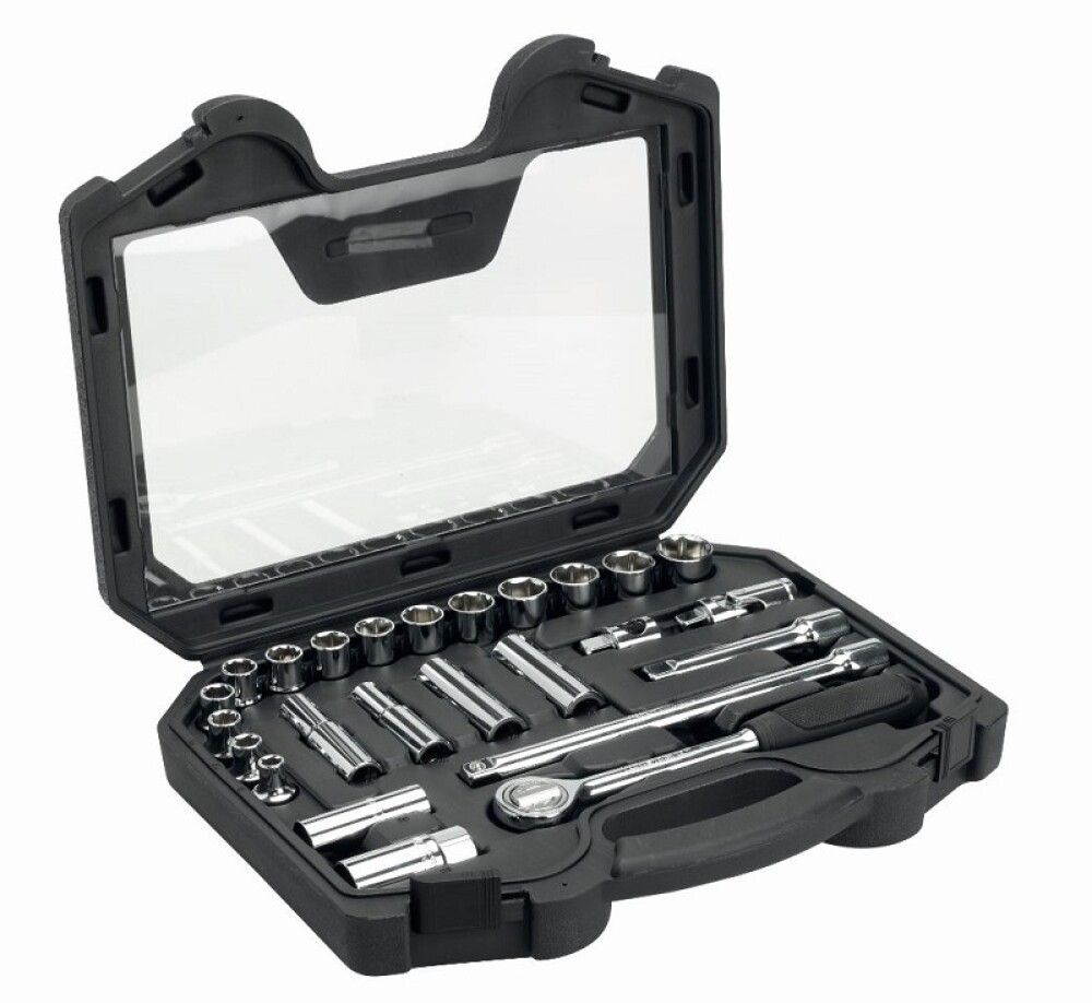 Topplyklasett 1/2" Winsent WBL 25stk 