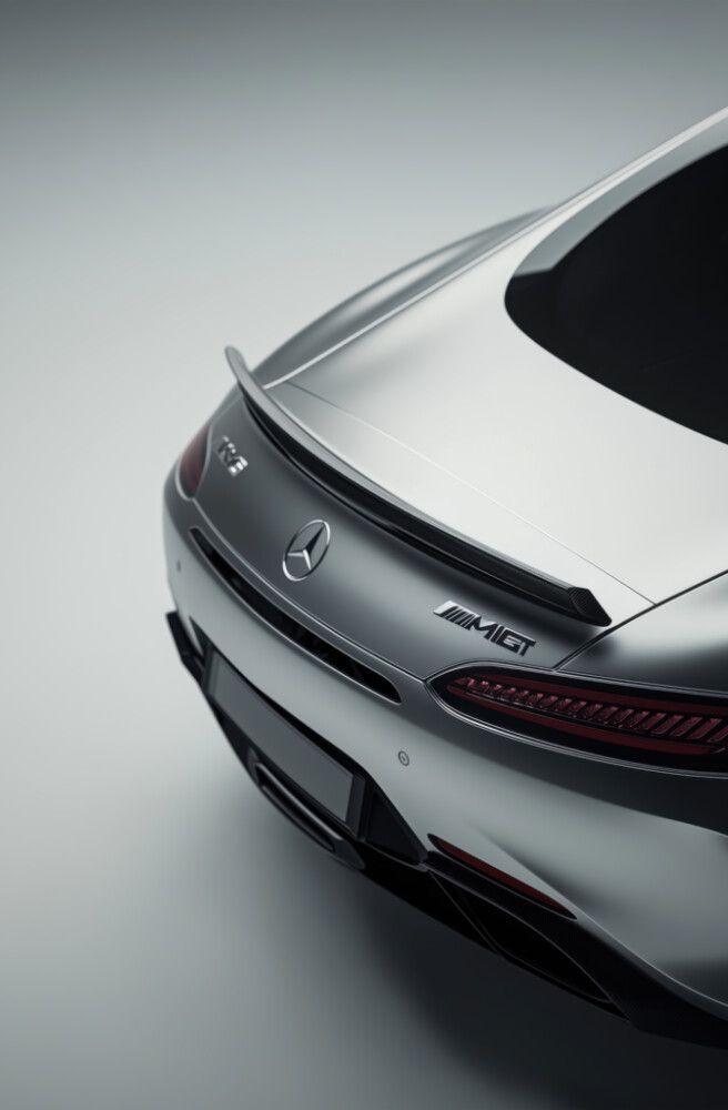 Hljóðvistarmynd sportbíll grár 800x1220x20 mm InEx