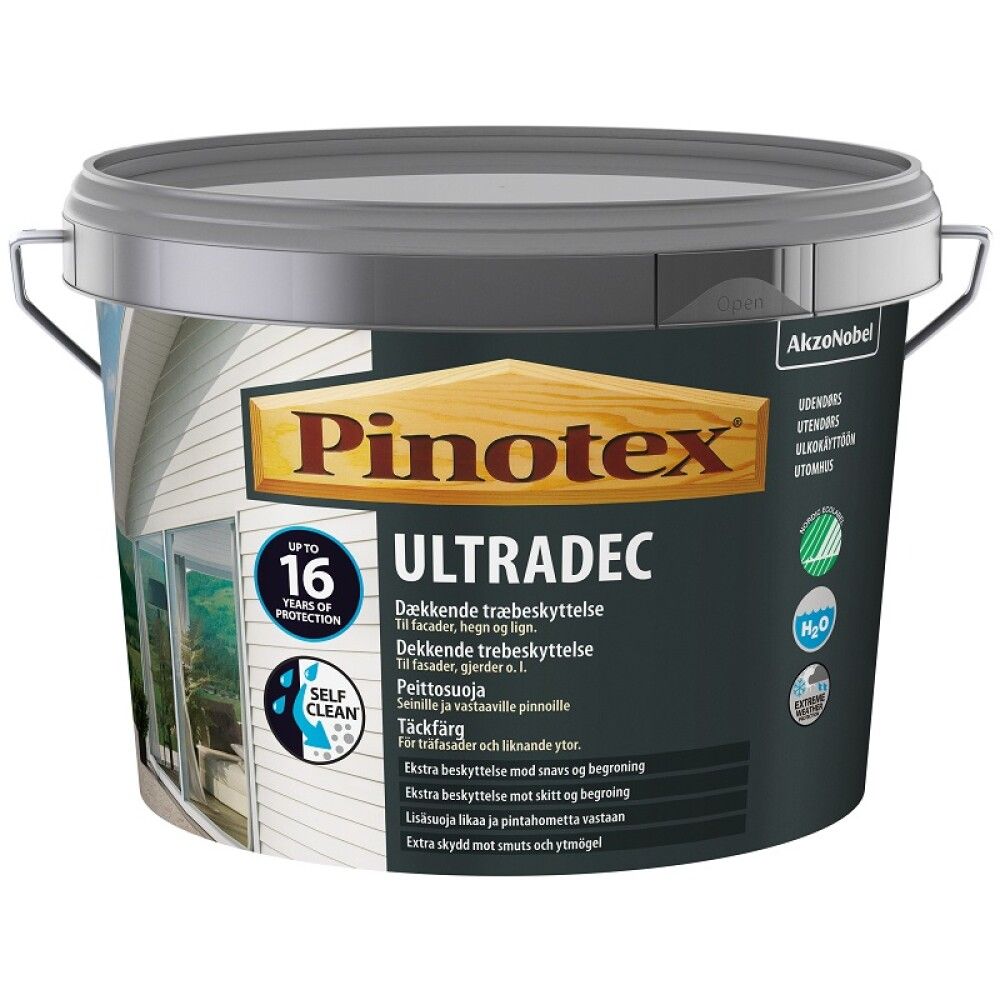 Viðarvörn Ultradec base clear 10L Pinotex