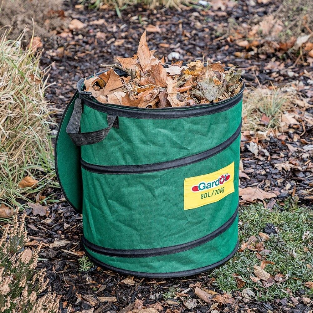 Ruslapoki fyrir garðúrgang fjölnota Gardol Prem pop-up 80l