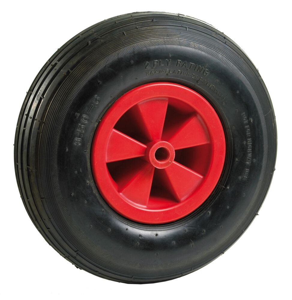 Dekk fyrir hjólböru 3.50 x 6"