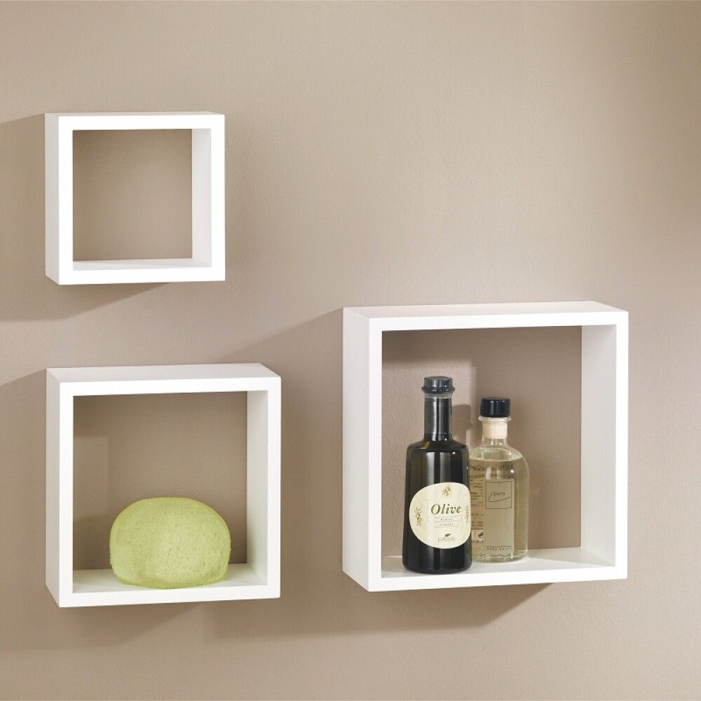 Hillusett 117x300x300mm Dolle SHELFE+ hvít