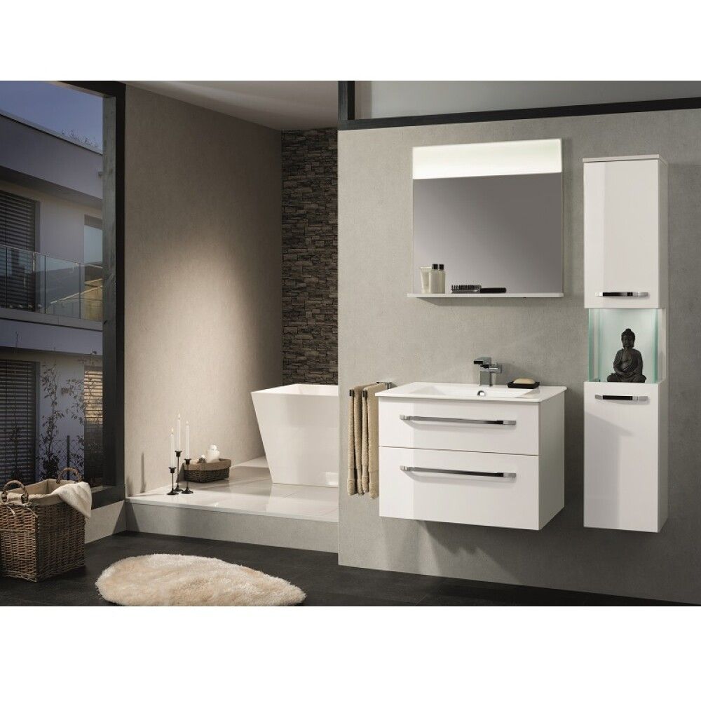 Handlaugaskápur 69x52x47cm Star hvítur