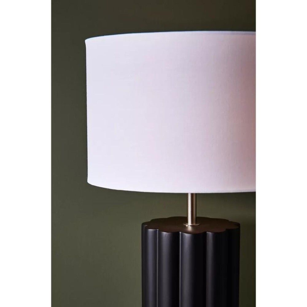 Borðlampi E14 Column 24x44 cm svartur