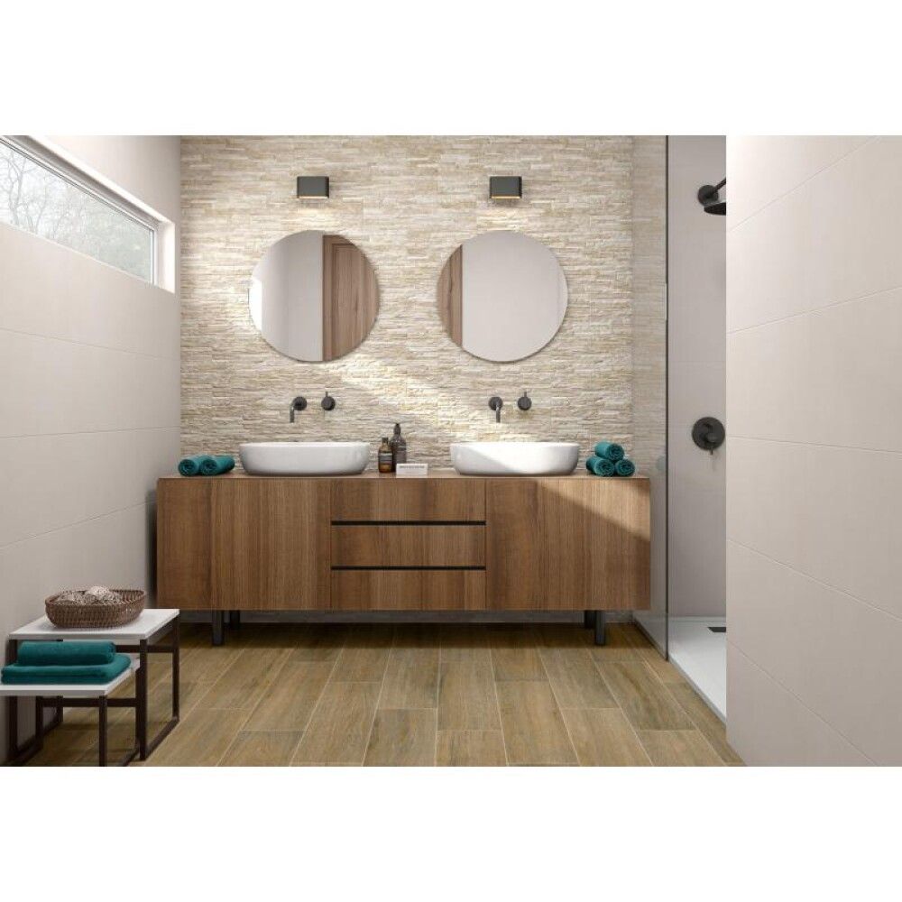 Veggflísar Teide 17x52cm 1,5m² beige