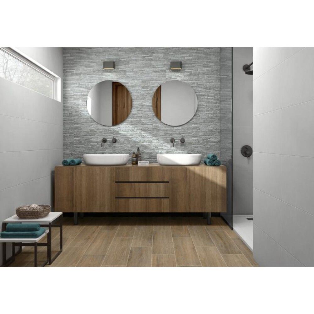 Veggflísar Teide 17x52cm 1,5m² gris