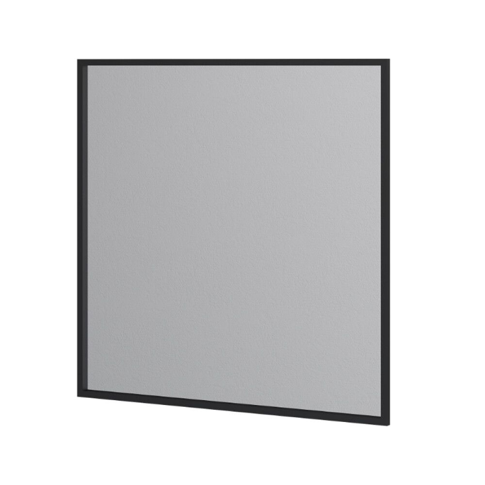 Spegill svartur rammi Svanholm Bogense  80x80 cm