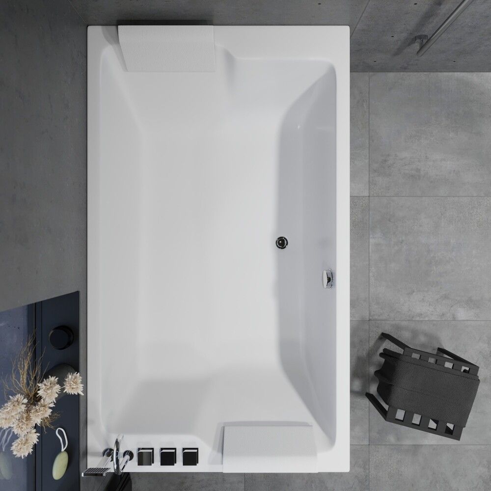 Baðkar frístandandi Skaraborg Duo Clean 170x100x65 cm